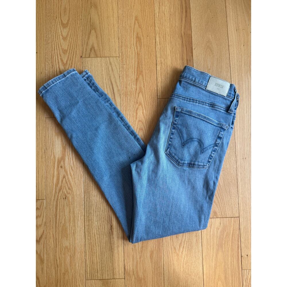 Edwin Jeans Pixie 9" Mid Rise Skinny Dreamland Size 27
